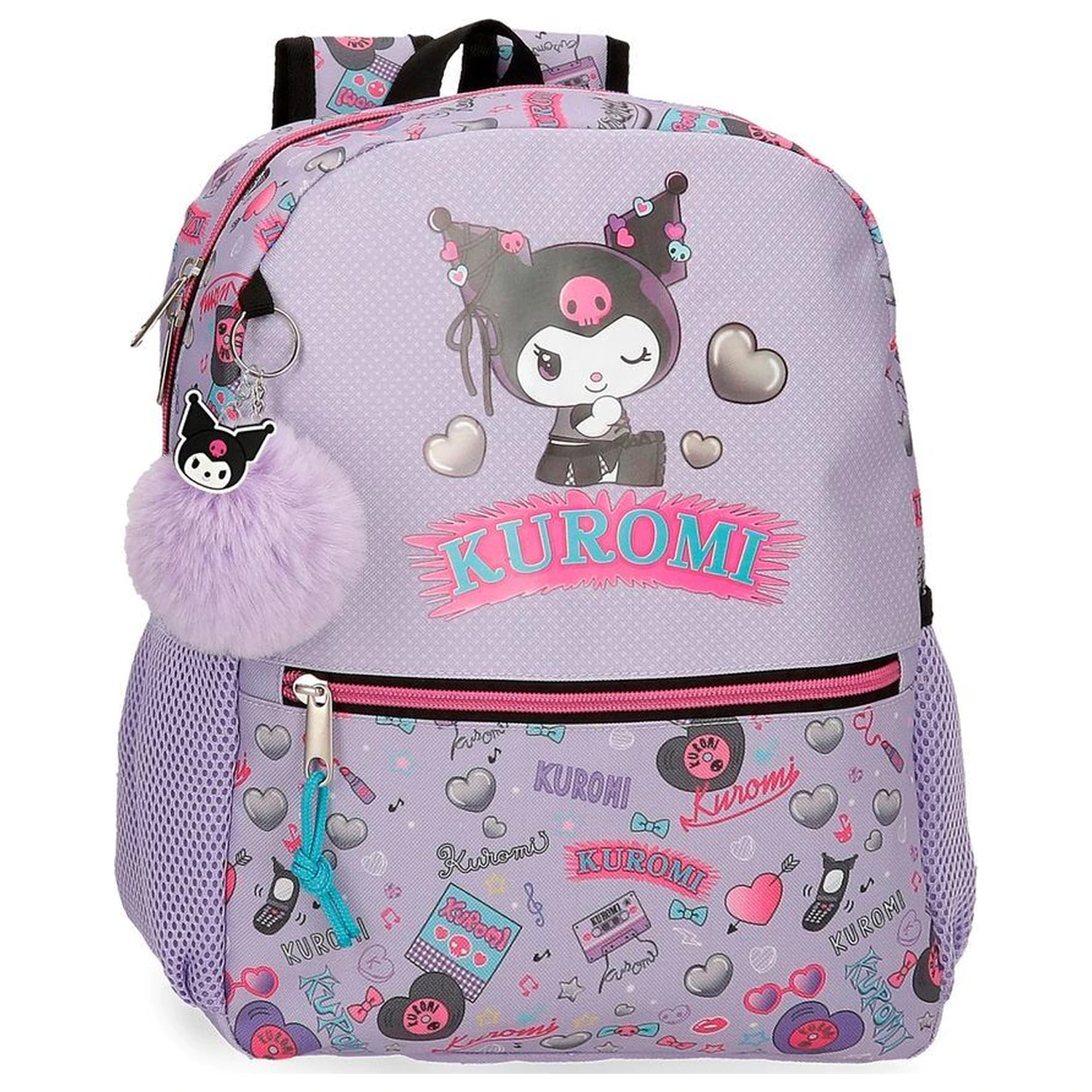 Plecak adaptable Hello Kitty Kuromi Retropop 33cm zdjęcie produktu