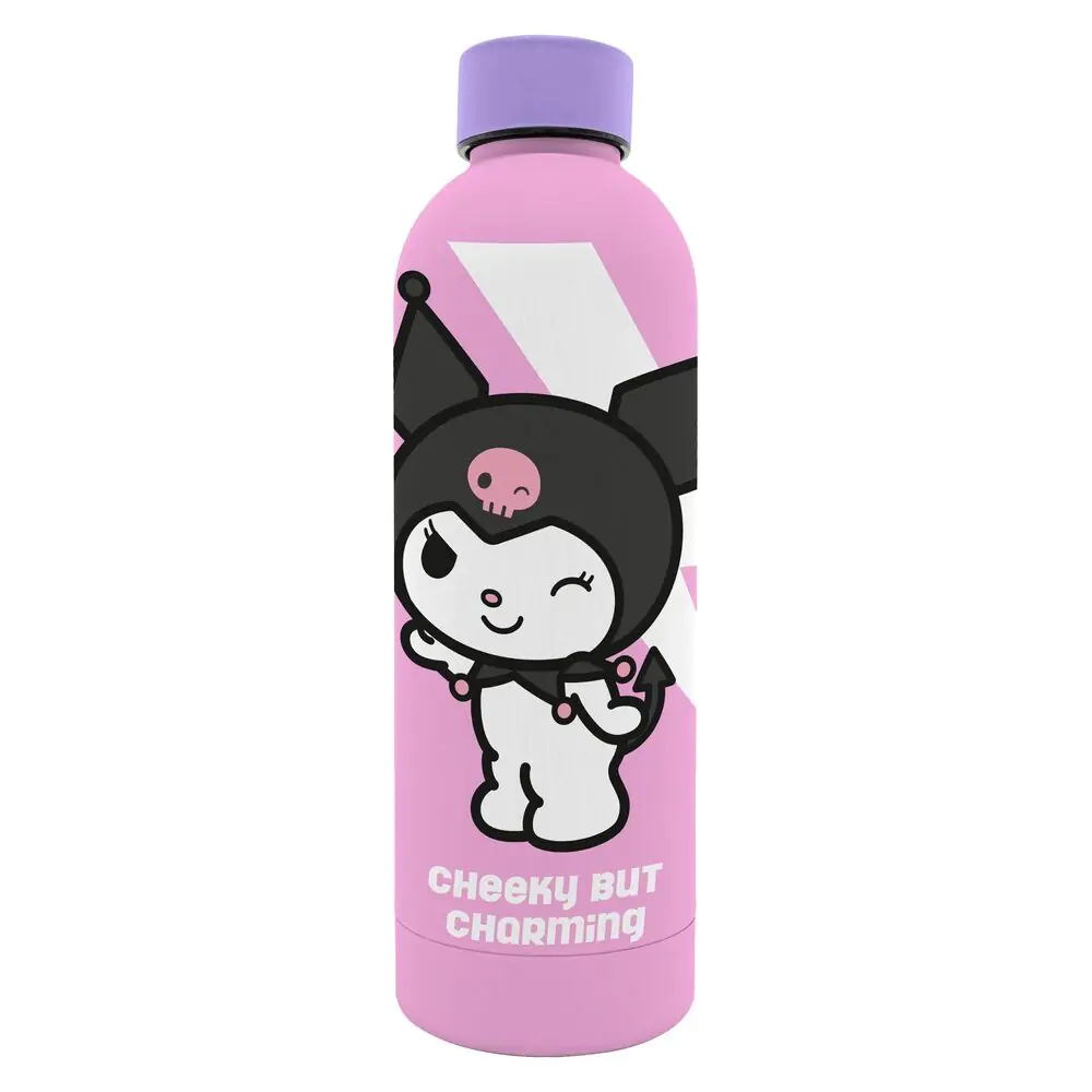 Bidon ze stali nierdzewnej Hello Kitty Kuromi 800 ml zdjęcie produktu