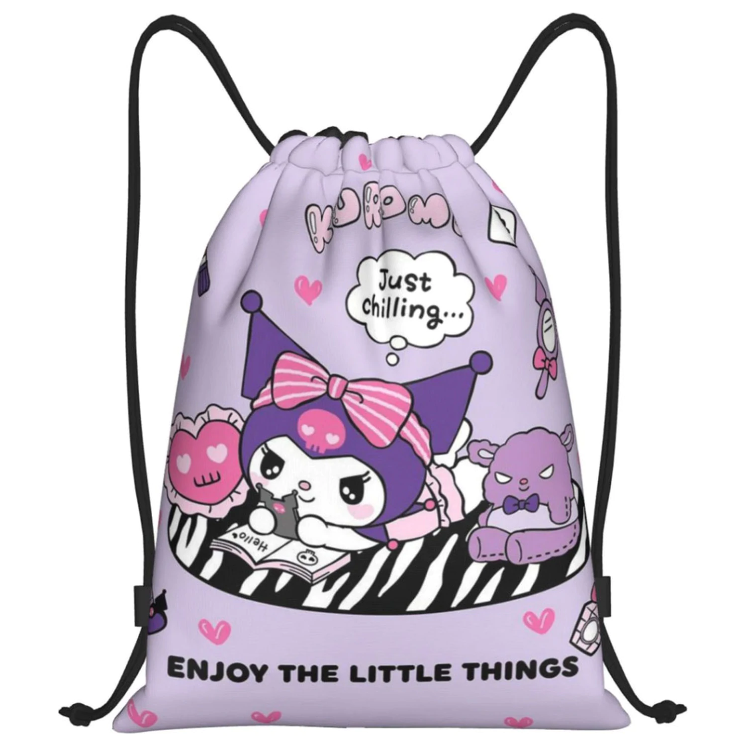 Hello Kitty Kuromi torba sportowa, torba na siłownię 40 cm zdjęcie produktu