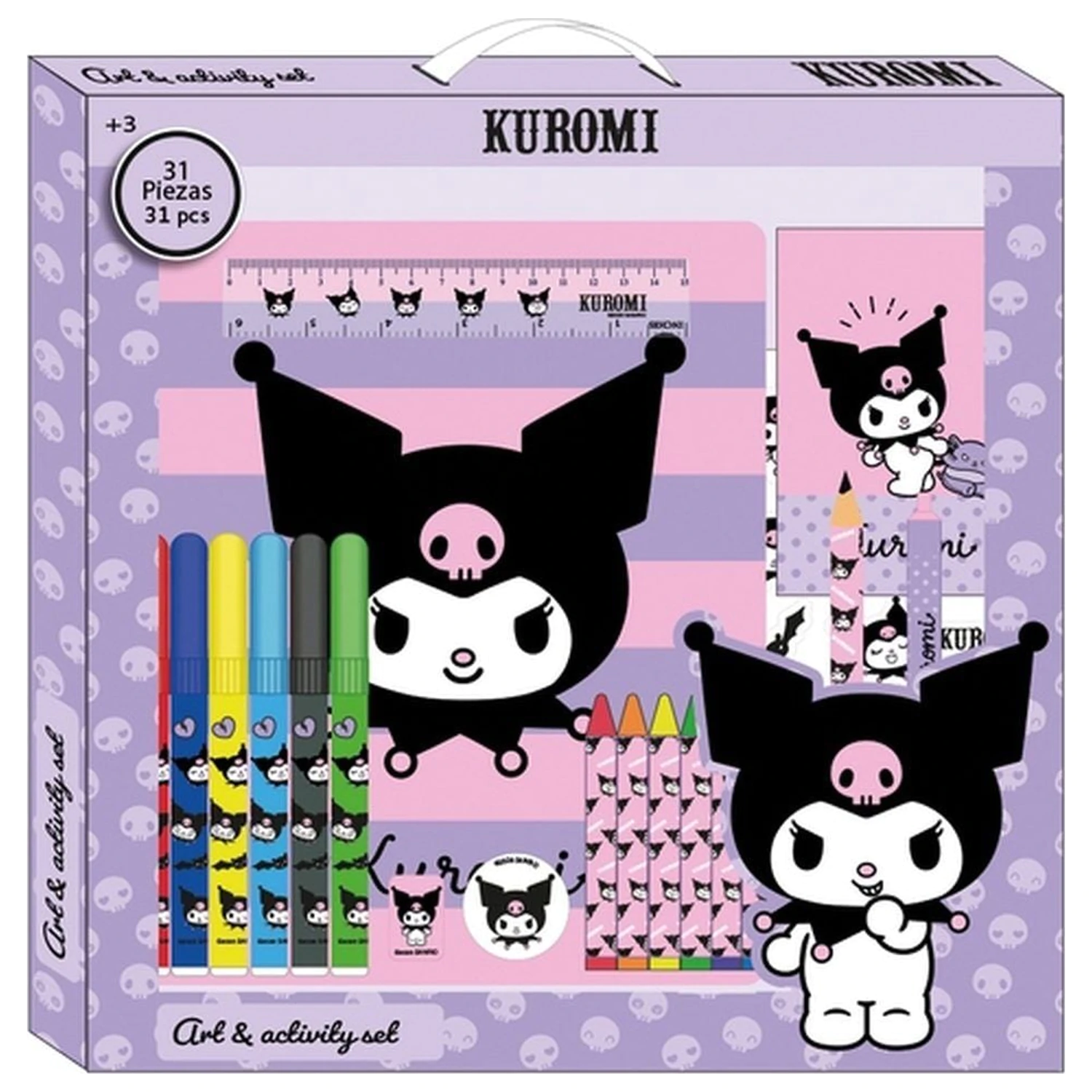 Hello Kitty Kuromi zestaw aktywności 31 części zdjęcie produktu