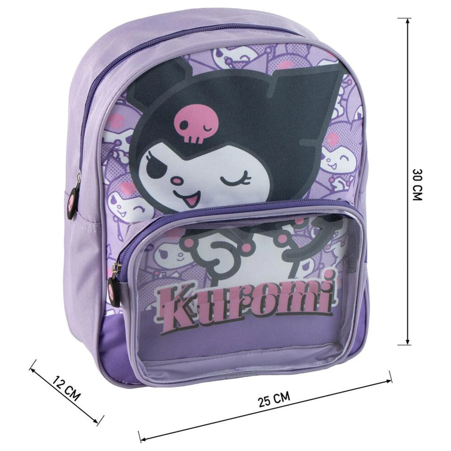 Plecak Hello Kitty Kuromi 30cm zdjęcie produktu