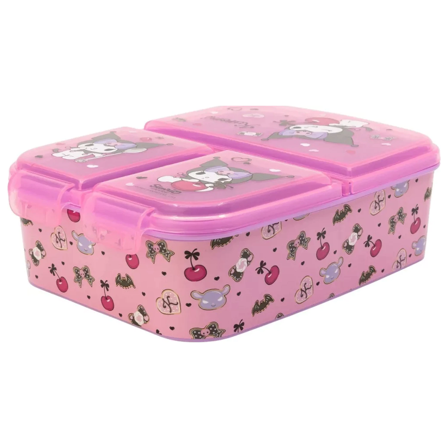 Hello Kitty Kuromi Multi-Compartment Lunch Box, Pudełko na Kanapki zdjęcie produktu