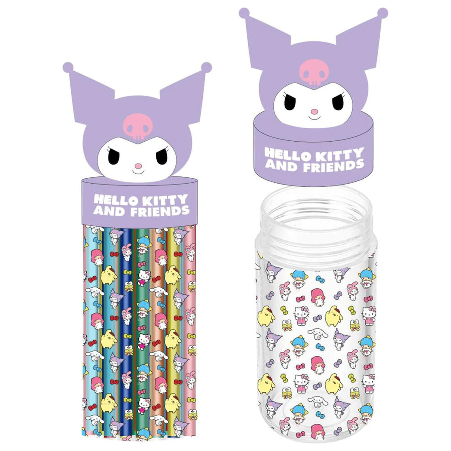 Hello Kitty Kuromi pot piórnik zdjęcie produktu