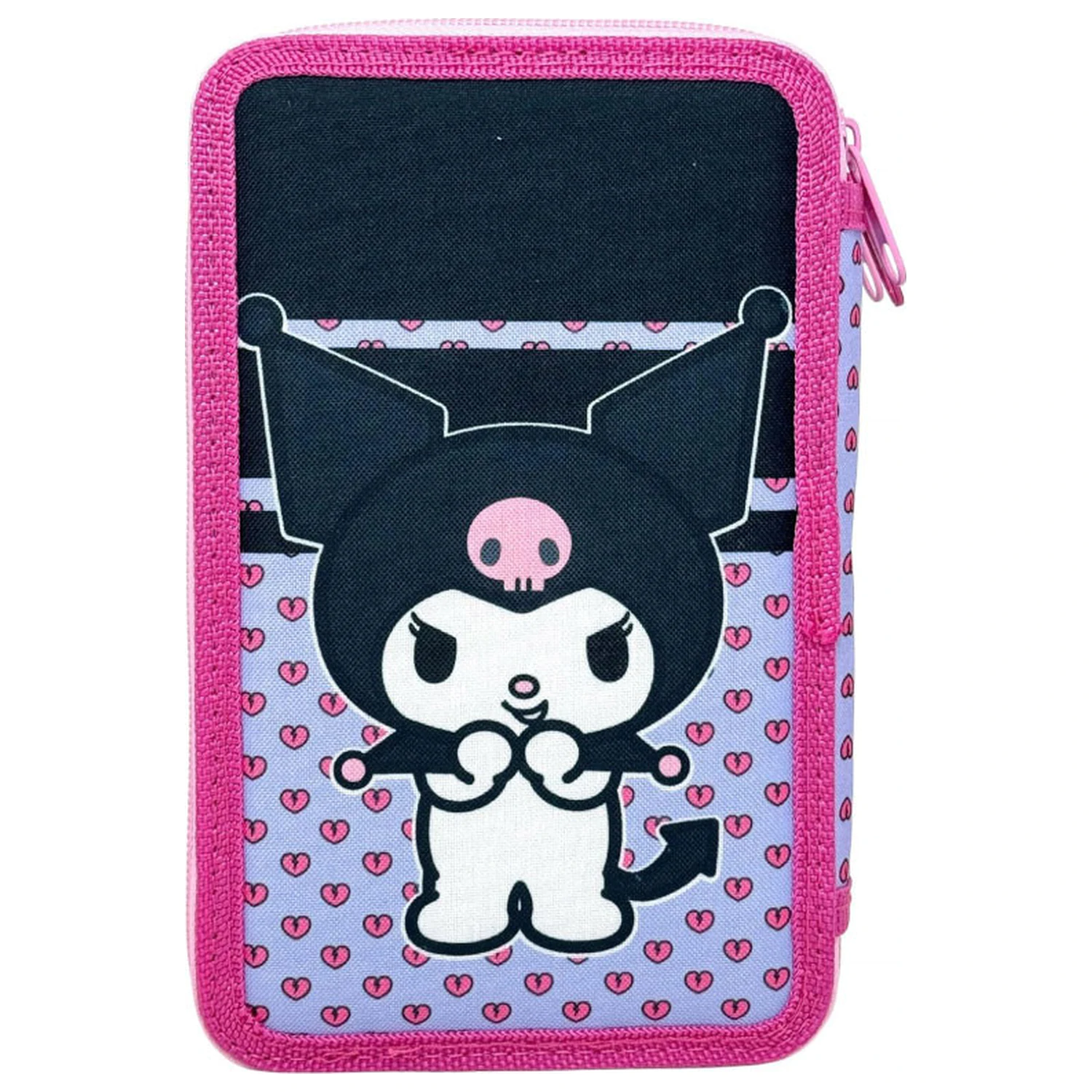Hello Kitty Kuromi Wypełniony 3-piętrowy Piórnik zdjęcie produktu