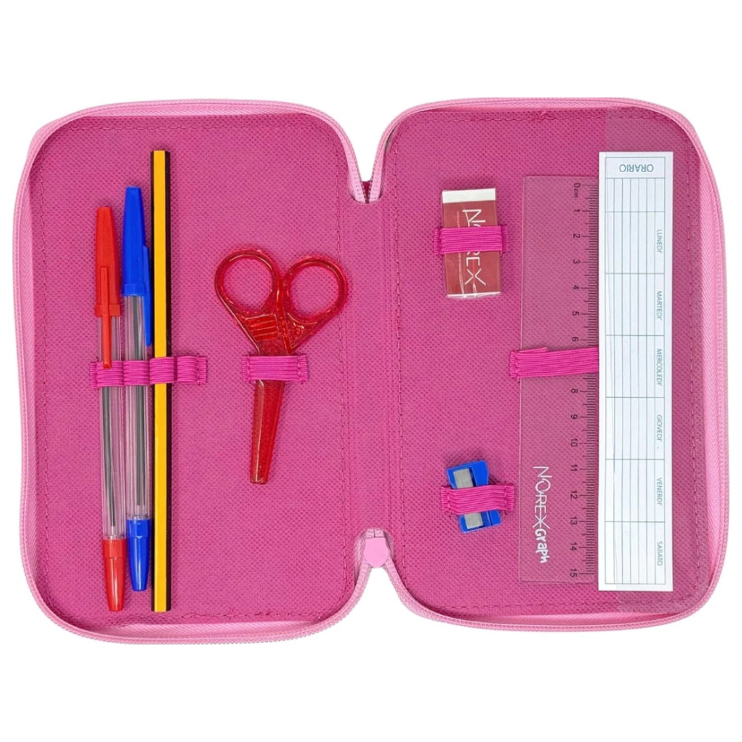 Hello Kitty Kuromi Wypełniony 3-piętrowy Piórnik zdjęcie produktu