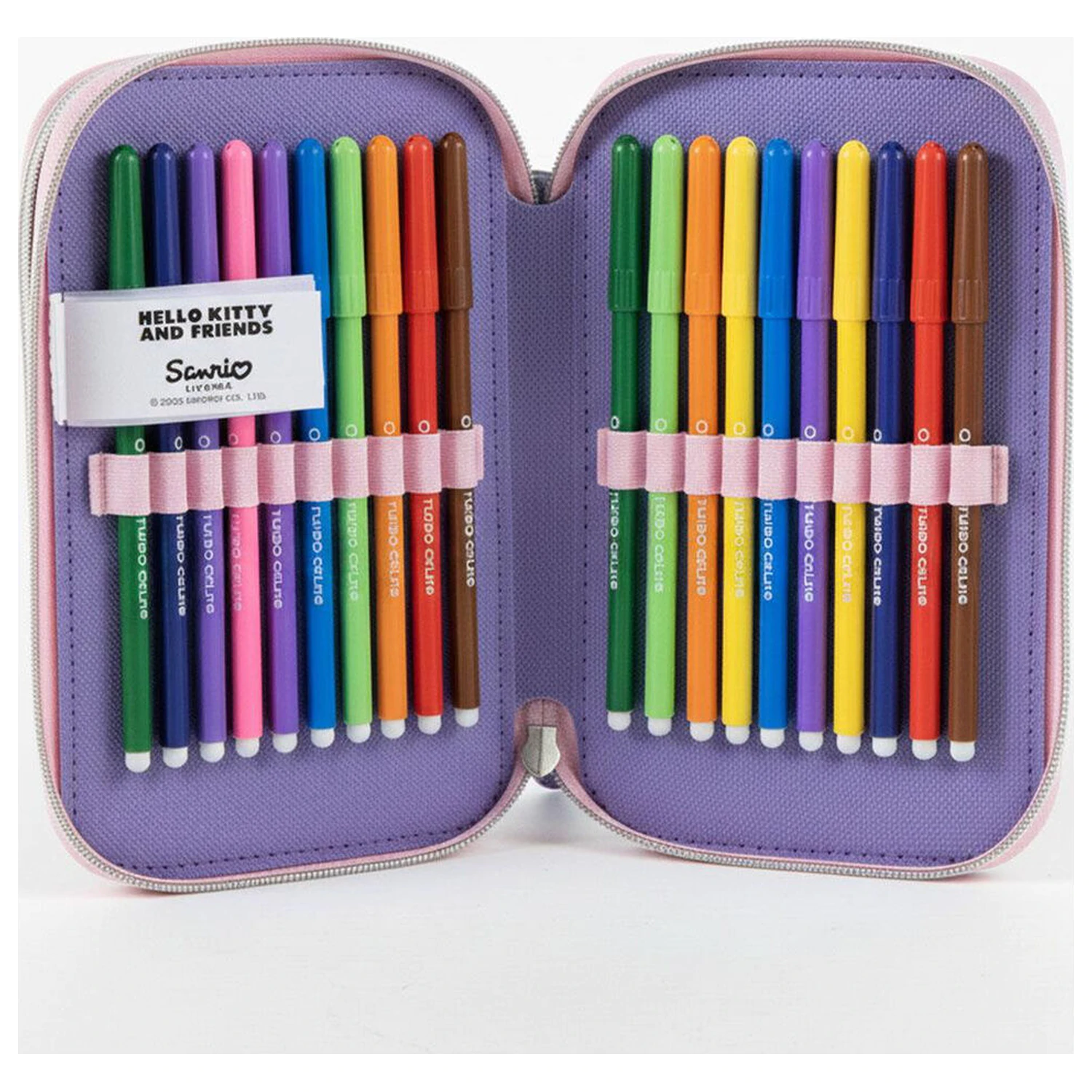 Hello Kitty Kuromi potrójny piórnik zdjęcie produktu