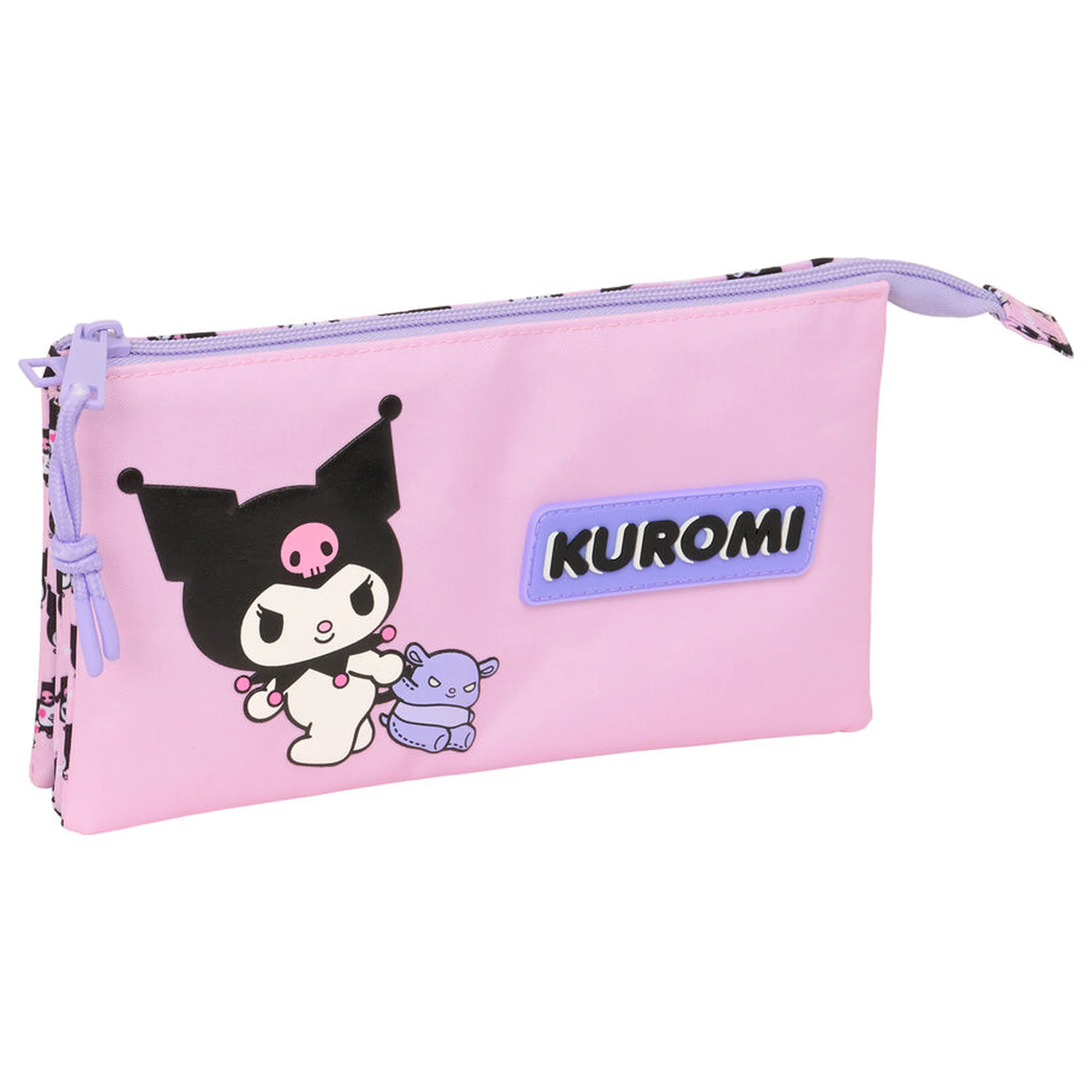Hello Kitty Kuromi potrójny piórnik zdjęcie produktu
