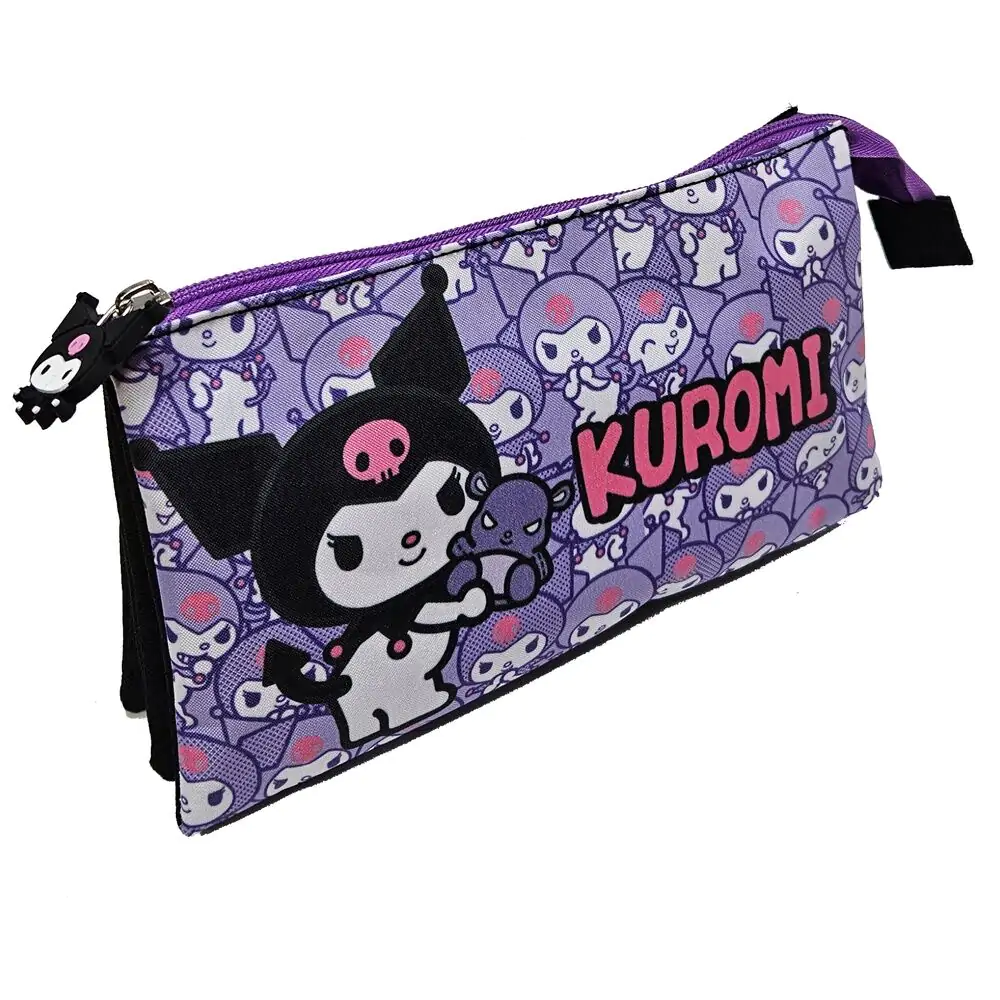 Piórnik Hello Kitty Kuromi potrójny zdjęcie produktu