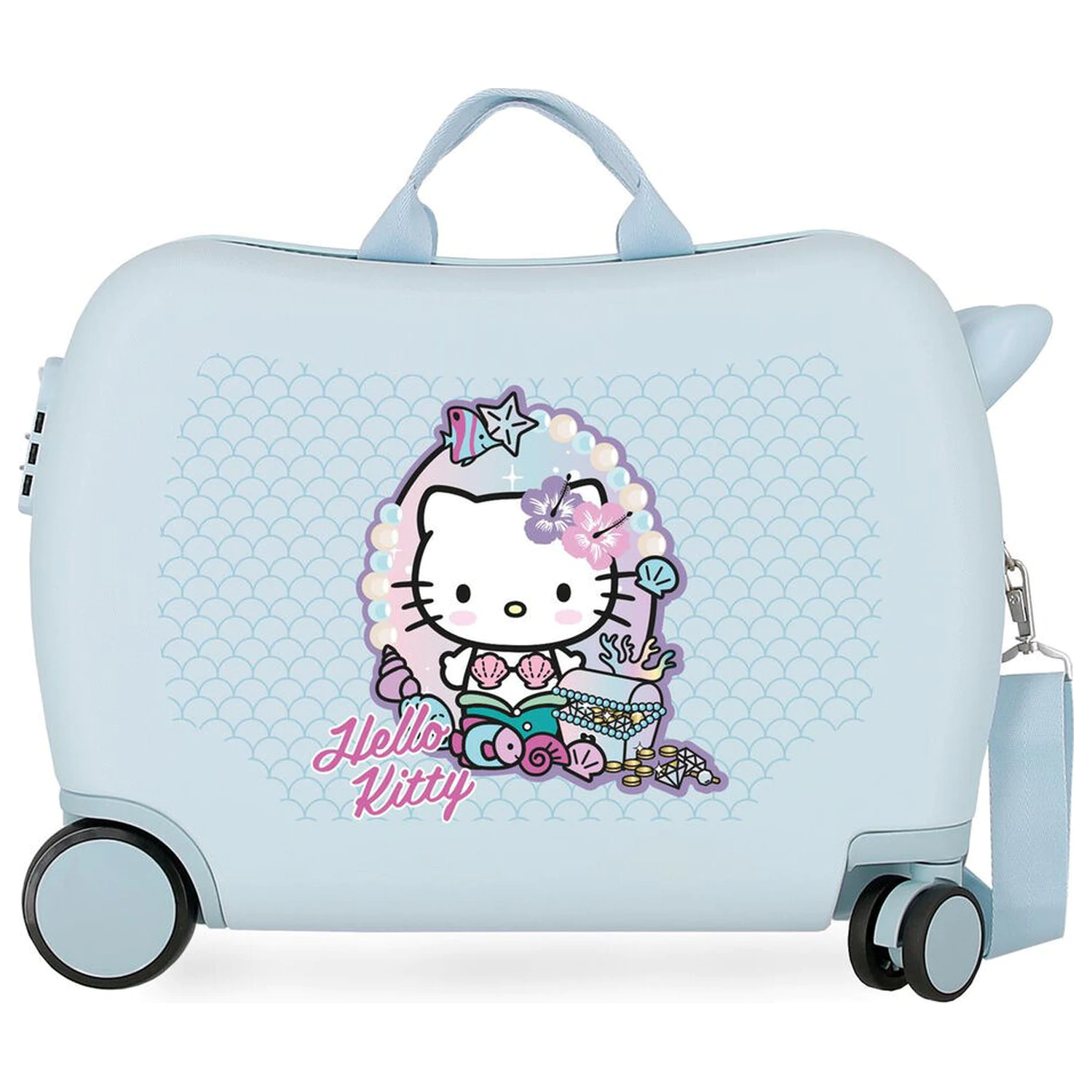 Walizka podróżna na kółkach ABS Hello Kitty Mermaid 50cm zdjęcie produktu