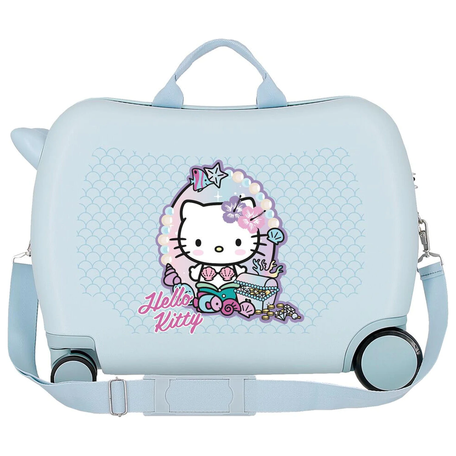 Walizka podróżna na kółkach ABS Hello Kitty Mermaid 50cm zdjęcie produktu