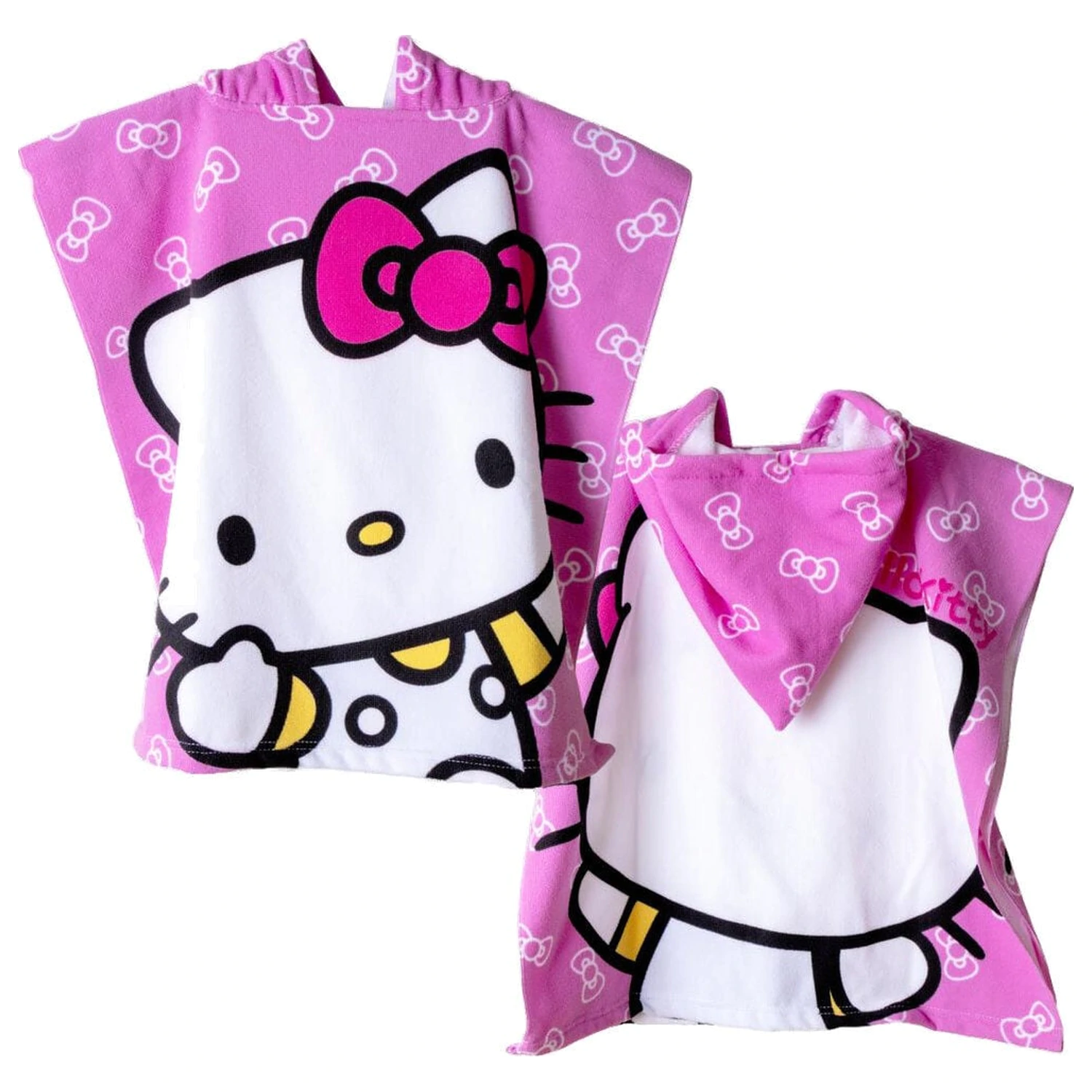 Hello Kitty ręcznik poncho z mikrofibry zdjęcie produktu