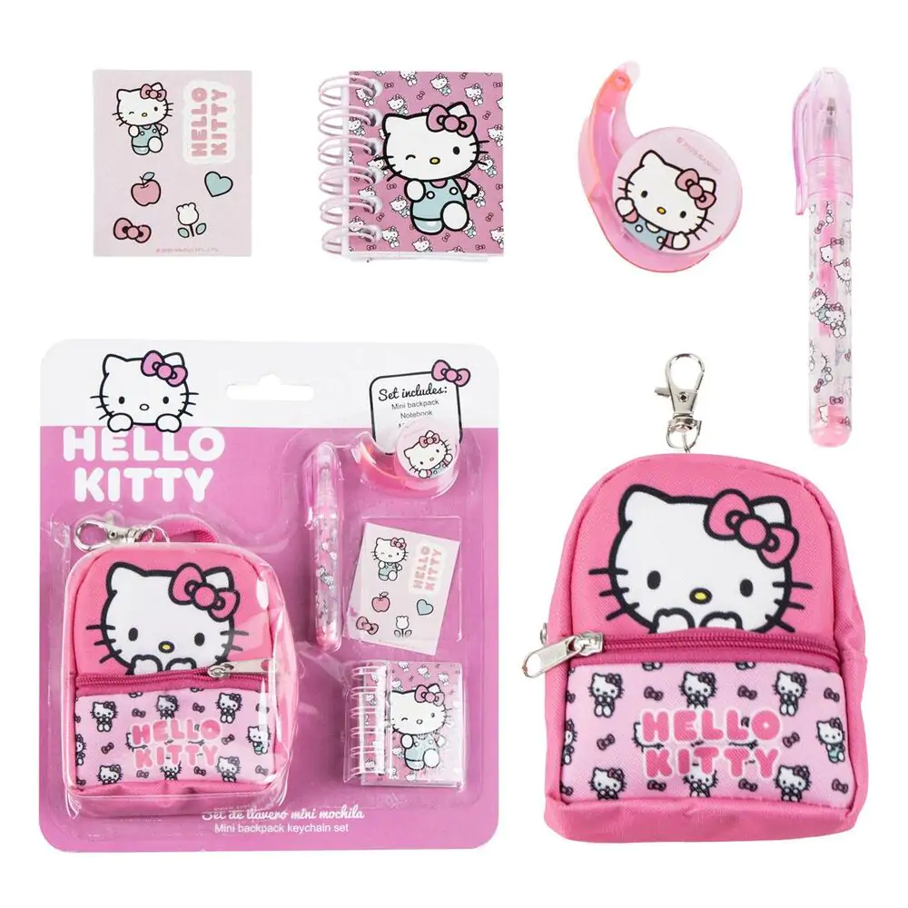 Hello Kitty Stationery mini zestaw plecaka zdjęcie produktu