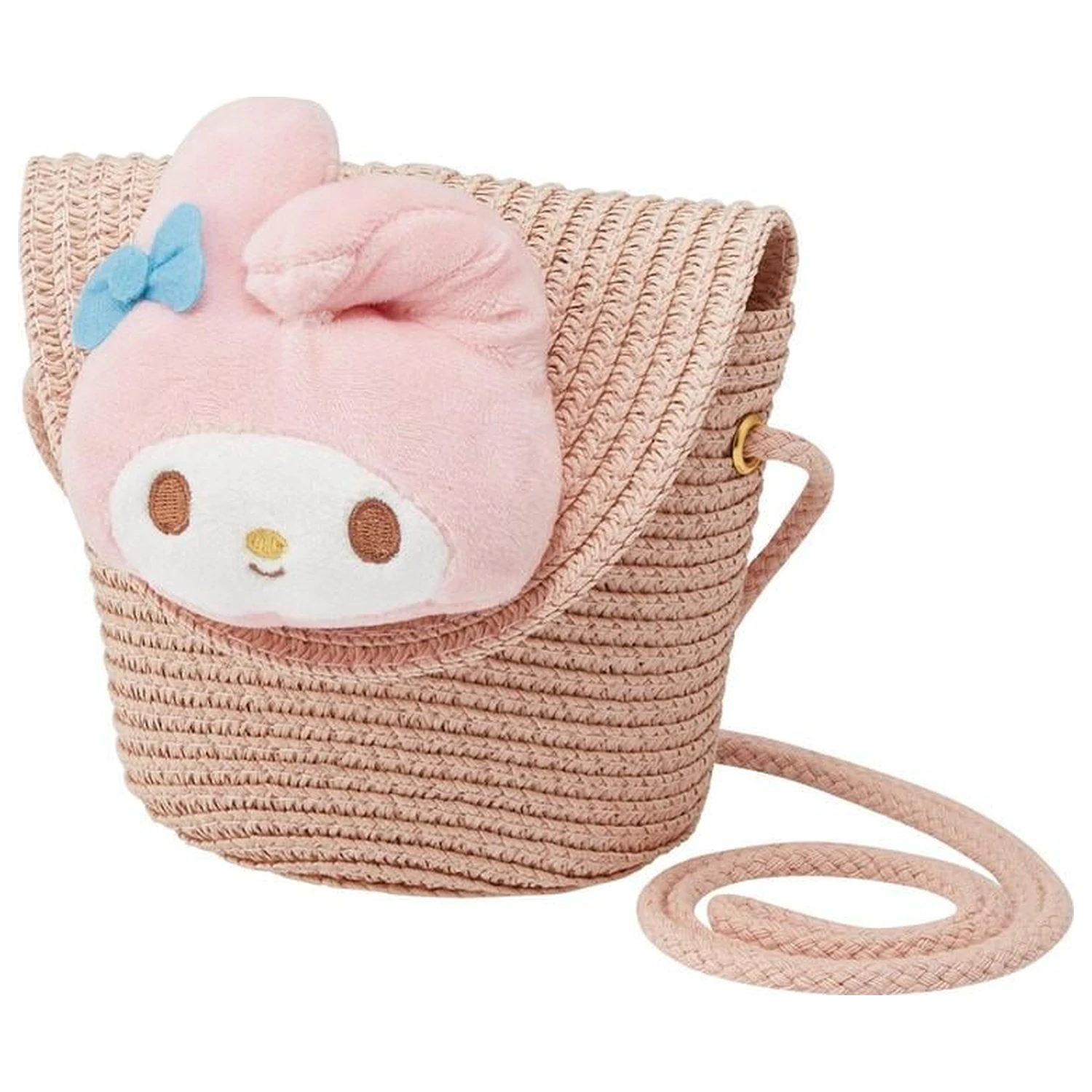 Hello Kitty My Melody Straw crossbody bag 13.8x14cm zdjęcie produktu