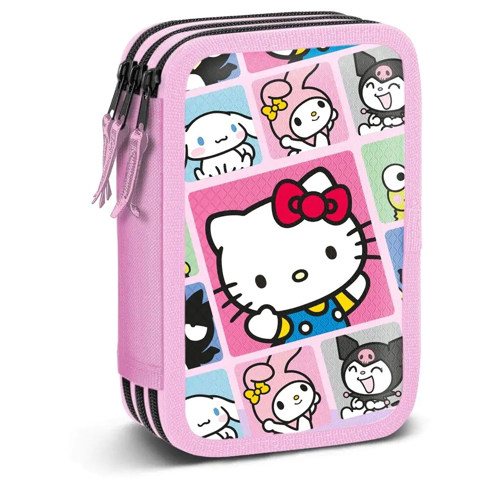 Piórnik Hello Kitty Panels potrójny zdjęcie produktu