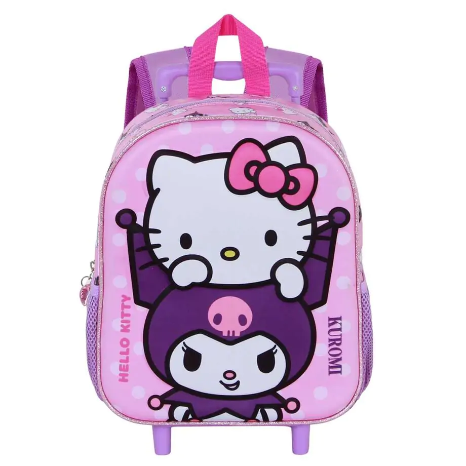 Hello Kitty Playful 3D torba na kółkach 34cm zdjęcie produktu