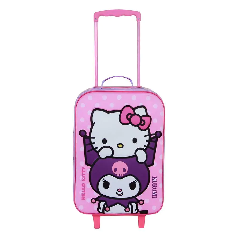 Hello Kitty Playful 3D Walizka na kółkach 52cm zdjęcie produktu