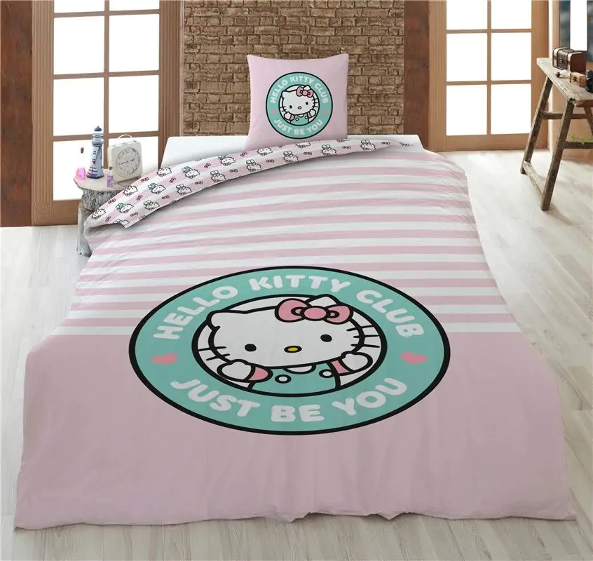 Hello Kitty poszwa na kołdrę policotton na łóżko 90 cm zdjęcie produktu
