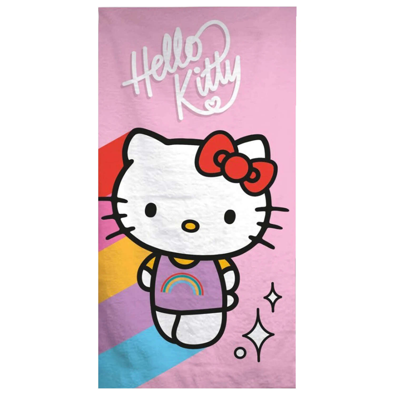 Hello Kitty Tęczowy Ręcznik zdjęcie produktu