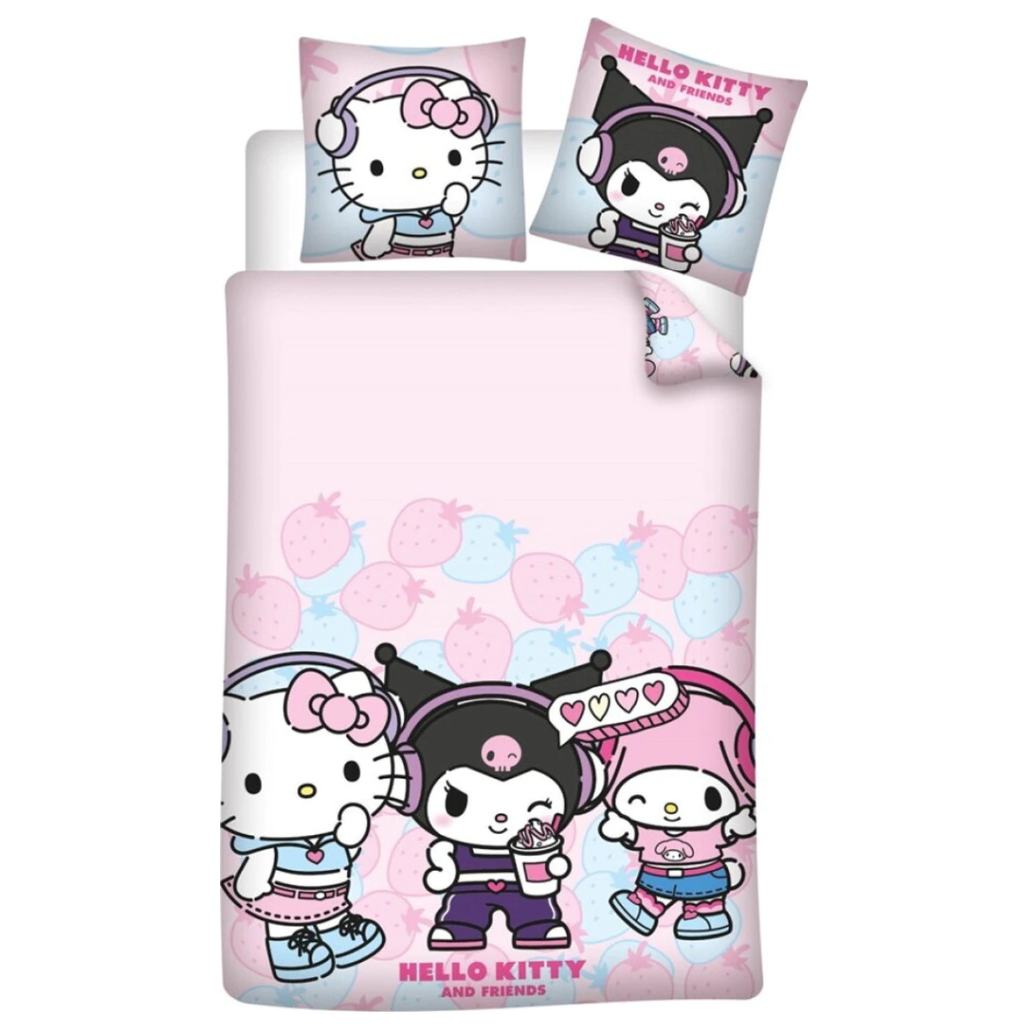Hello Kitty Strawberry poszwa na kołdrę zdjęcie produktu