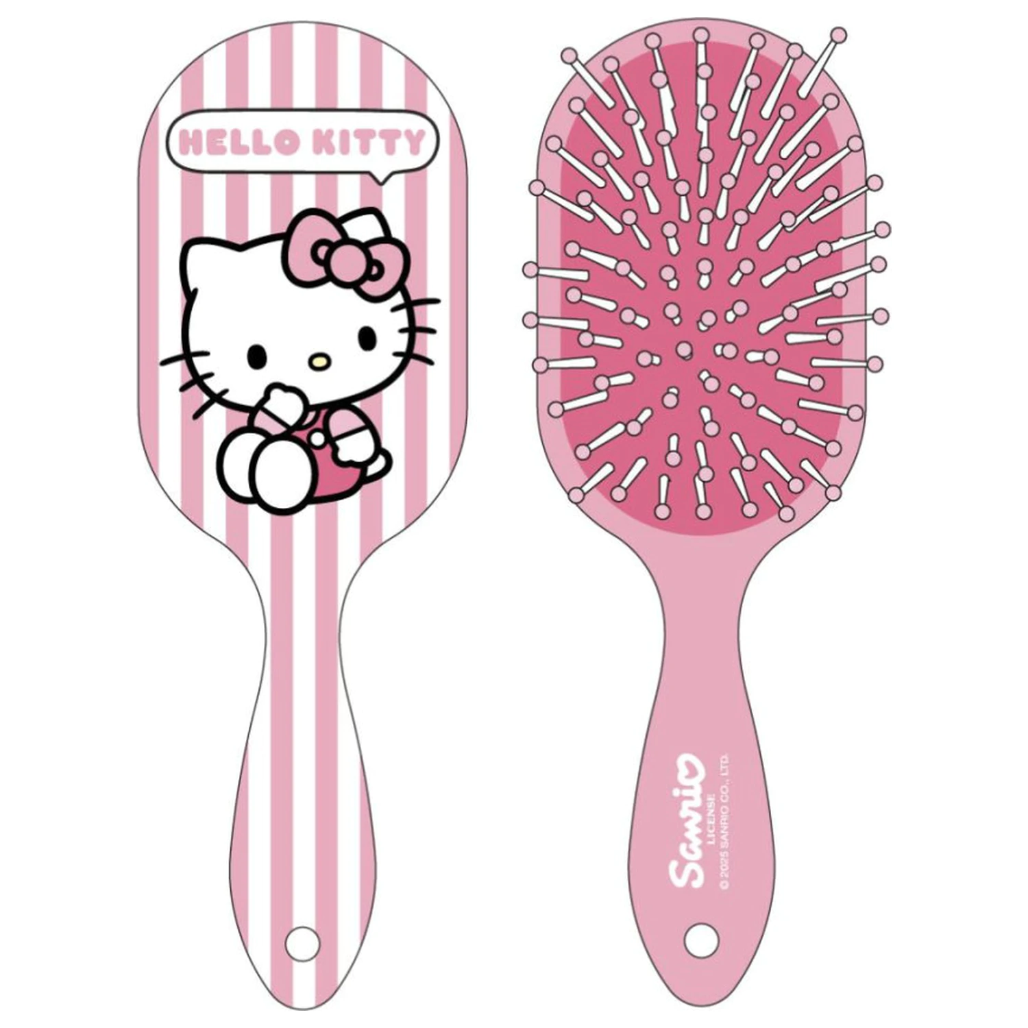 Hello Kitty Stripes Szczotka do włosów, Grzebień 20 cm zdjęcie produktu