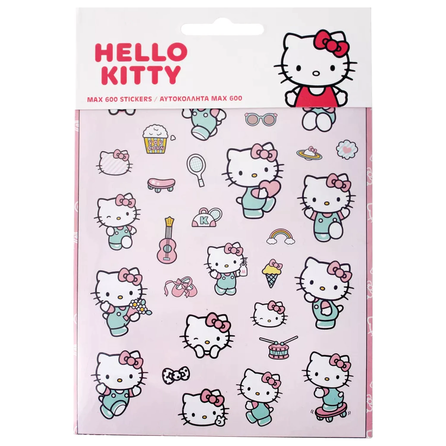 Hello Kitty Letni zestaw naklejek, 600 sztuk zdjęcie produktu