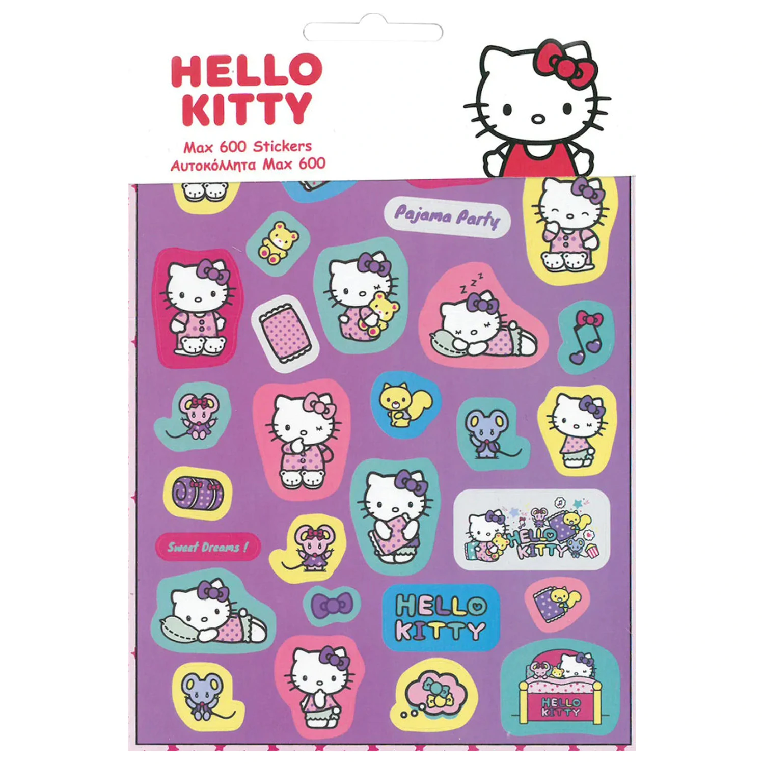 Hello Kitty Sweet zestaw 600 naklejek zdjęcie produktu