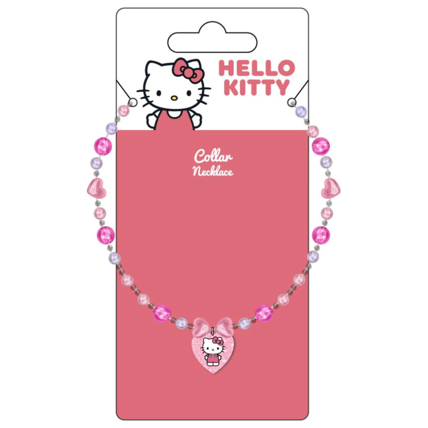 Hello Kitty Słodki naszyjnik z koralików zdjęcie produktu