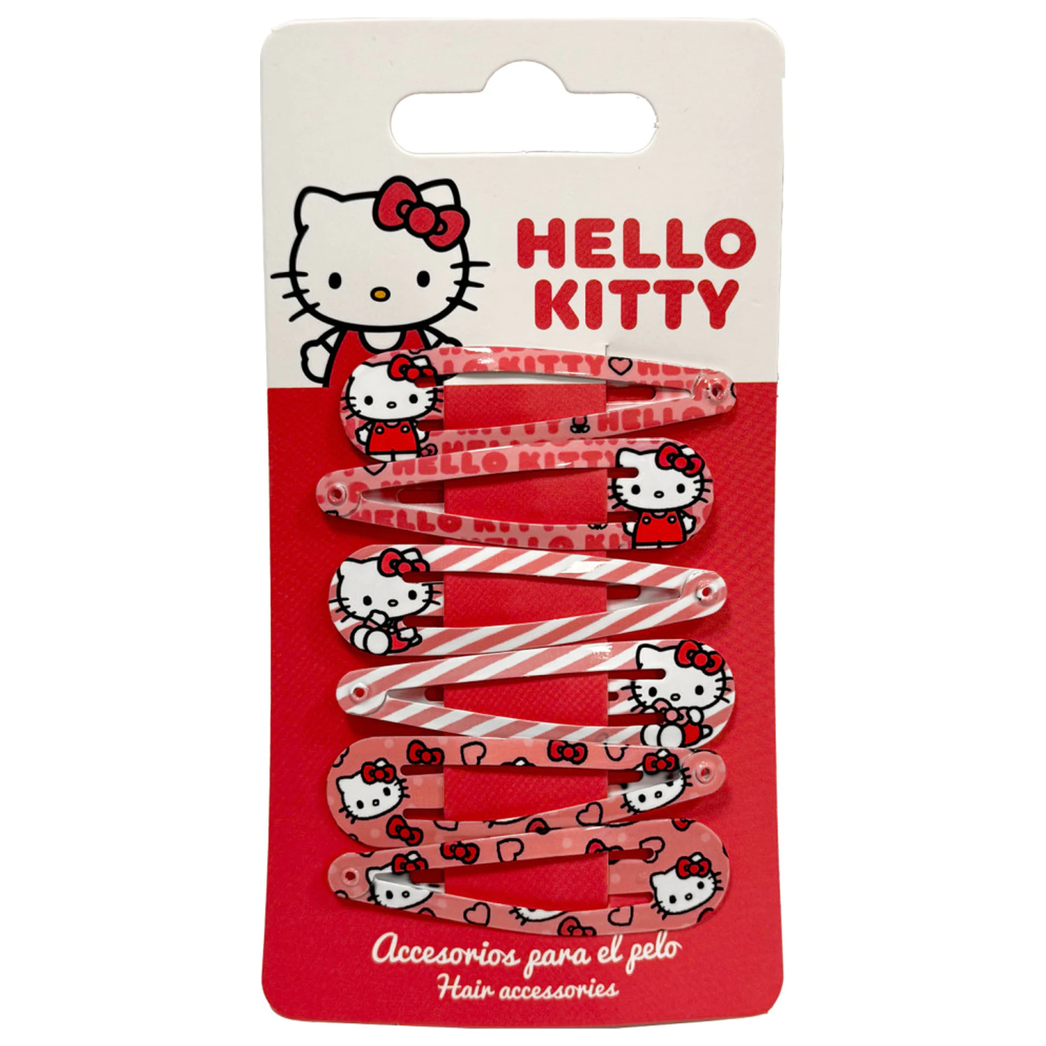 Hello Kitty Sweet spinki do włosów zestaw 6 sztuk zdjęcie produktu