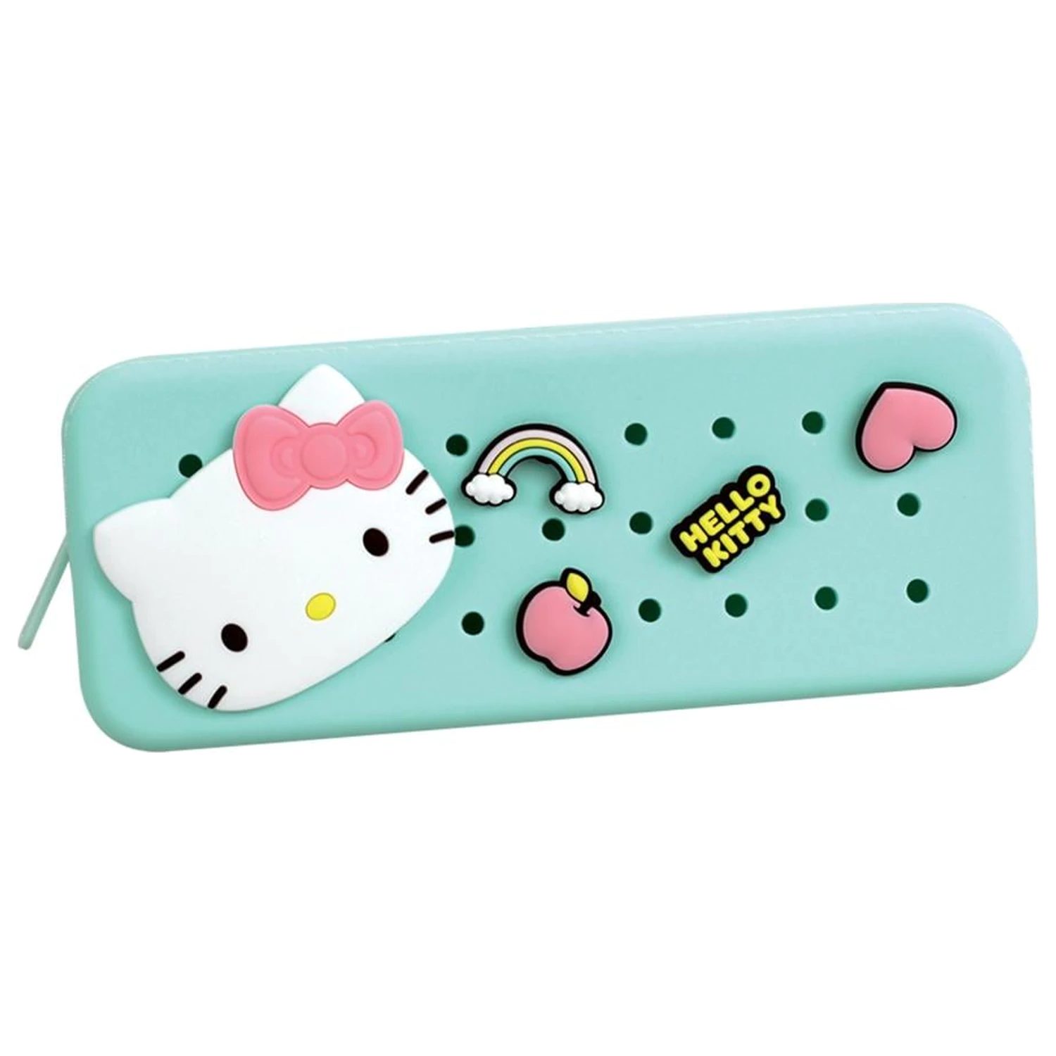 Silikonowy piórnik Hello Kitty z przypinkami zdjęcie produktu