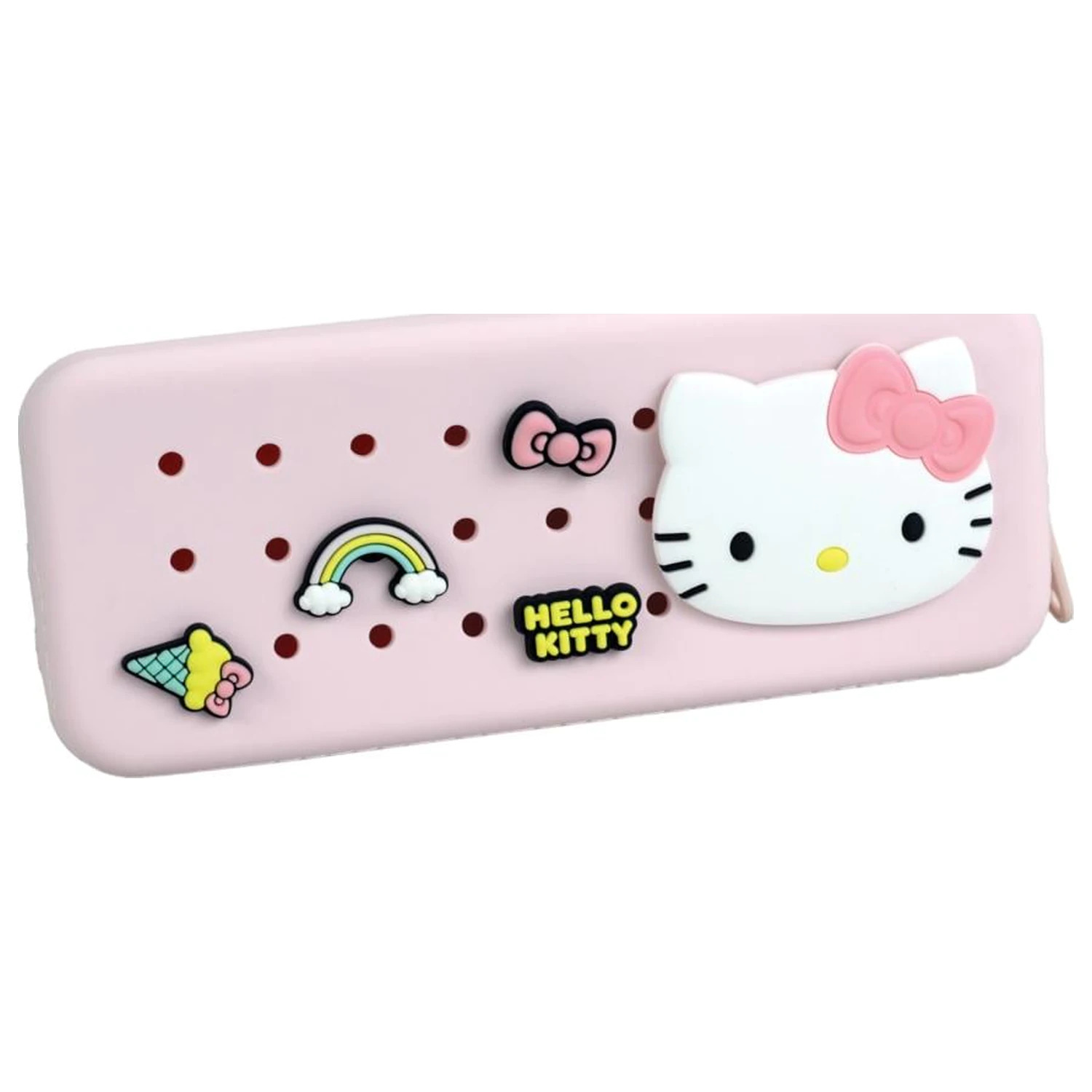 Silikonowy piórnik Hello Kitty z przypinkami zdjęcie produktu