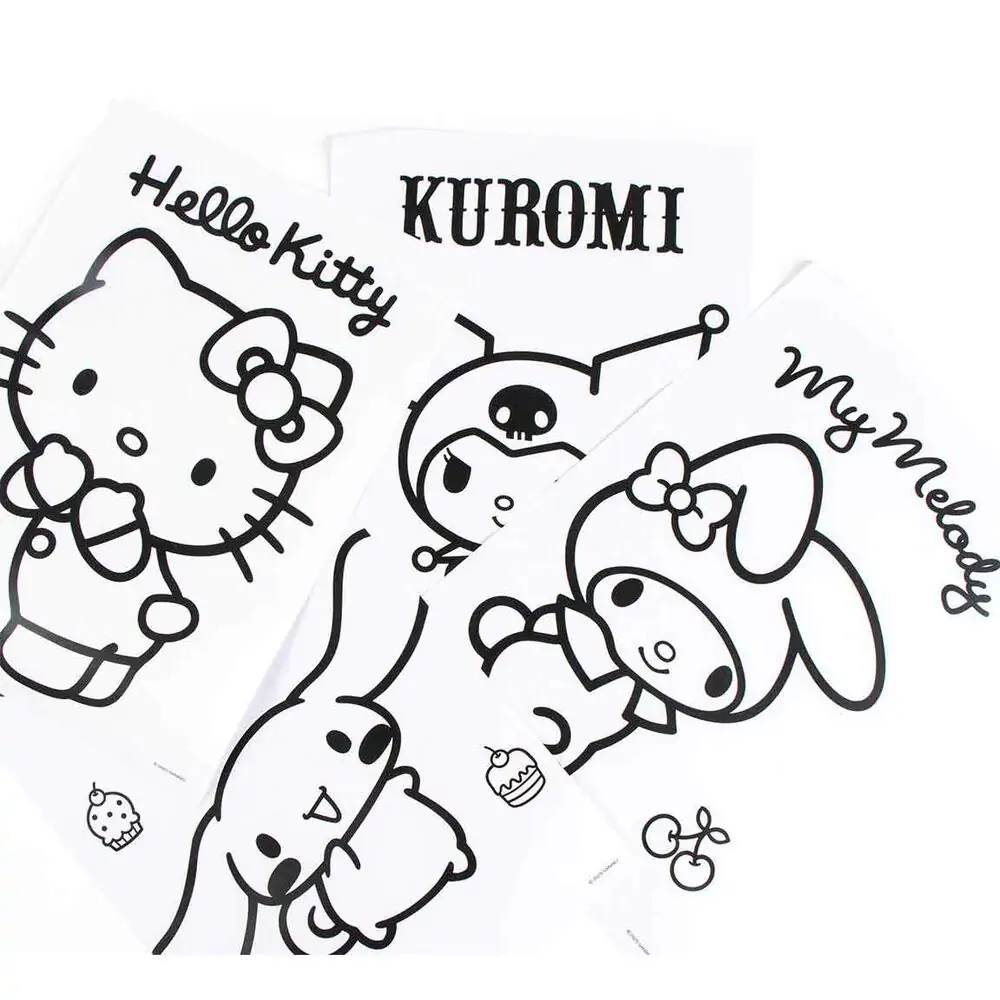 "Hello Kitty" zestaw artykułów piśmienniczych do kolorowania zdjęcie produktu