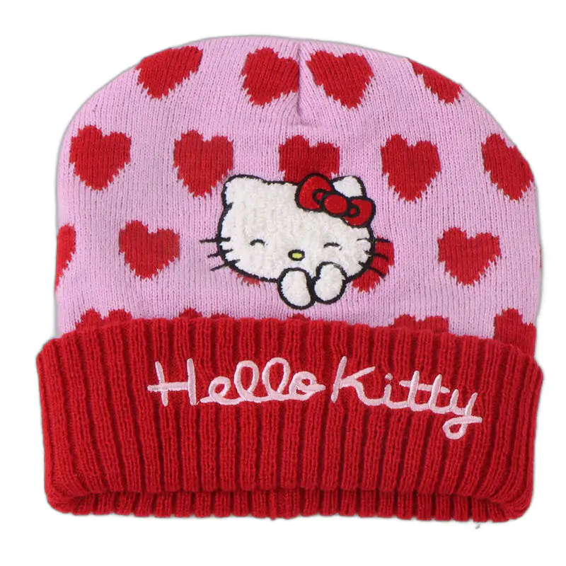 Zimowy zestaw Hello Kitty: komin, czapka, rękawiczki zdjęcie produktu