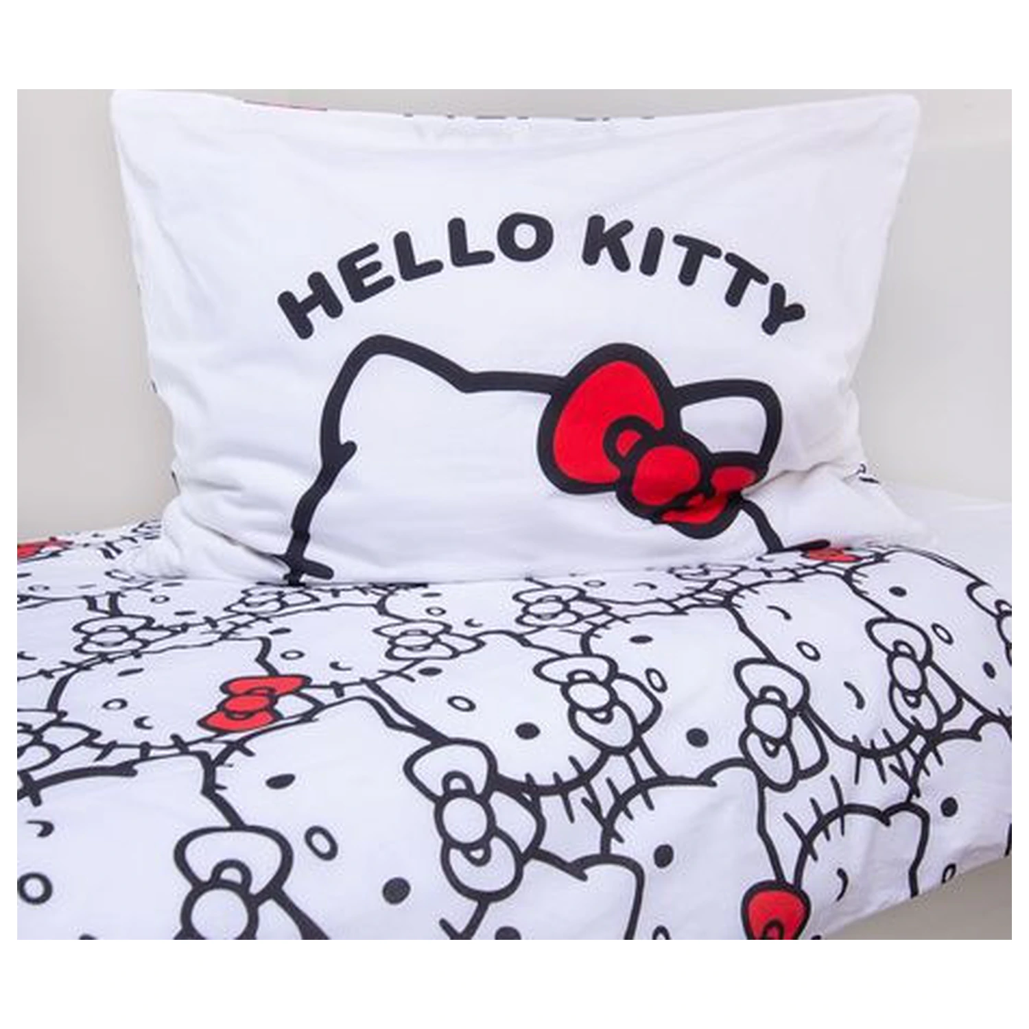 Hello Kitty Biała Poszwa na kołdrę zdjęcie produktu