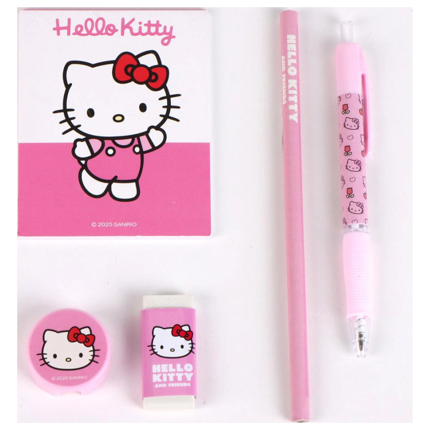 Hello Kitty Biały pluszowy piórnik zdjęcie produktu