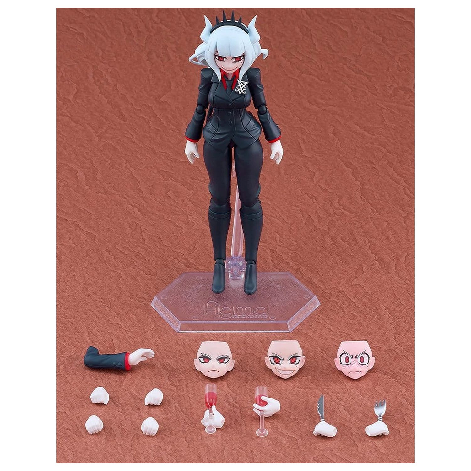 Helltaker Figma figurka akcji Lucifer 15 cm zdjęcie produktu