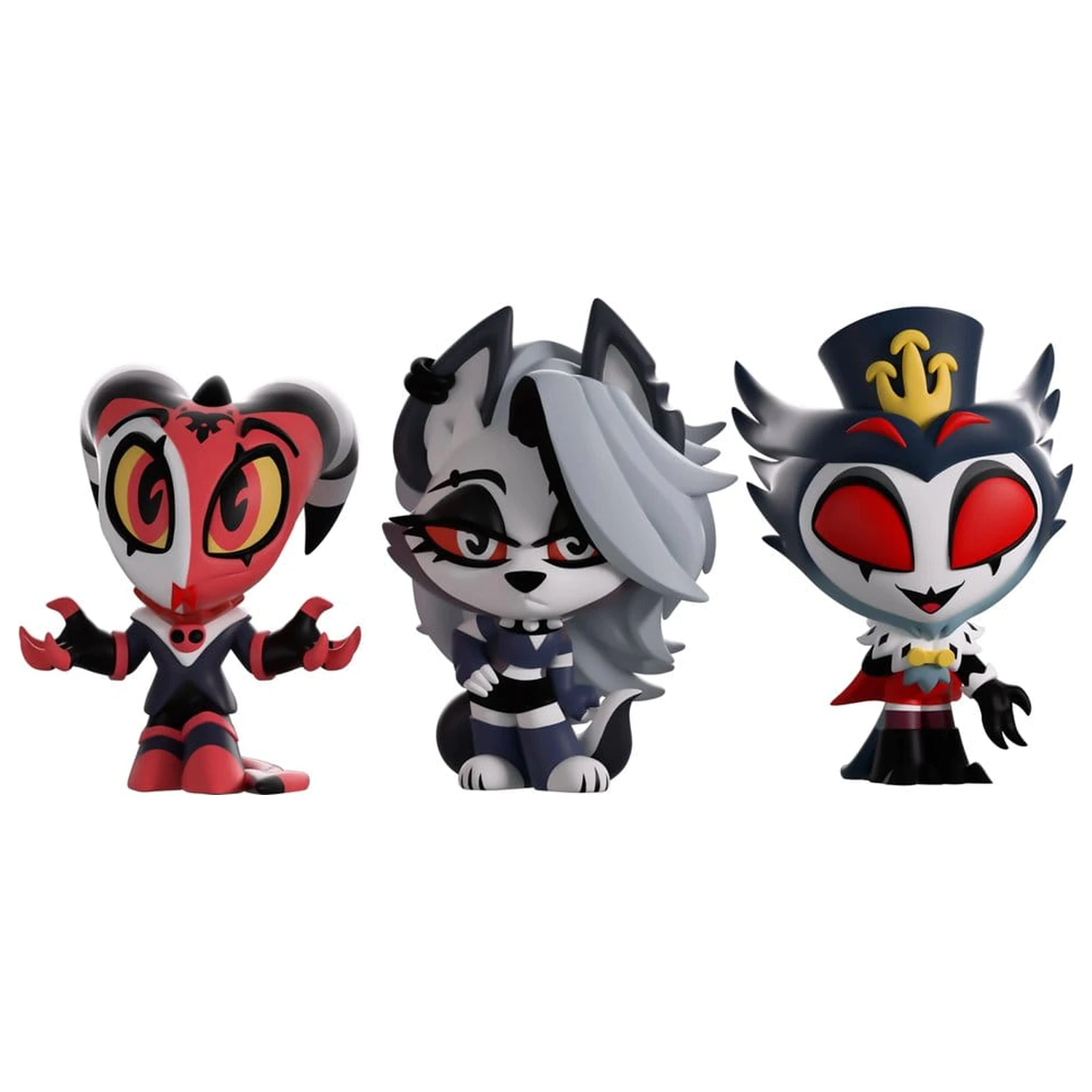 Helluva Boss Mini Tooz Mini Figurki 3-pak Blitzo, Loona & Stolas zdjęcie produktu