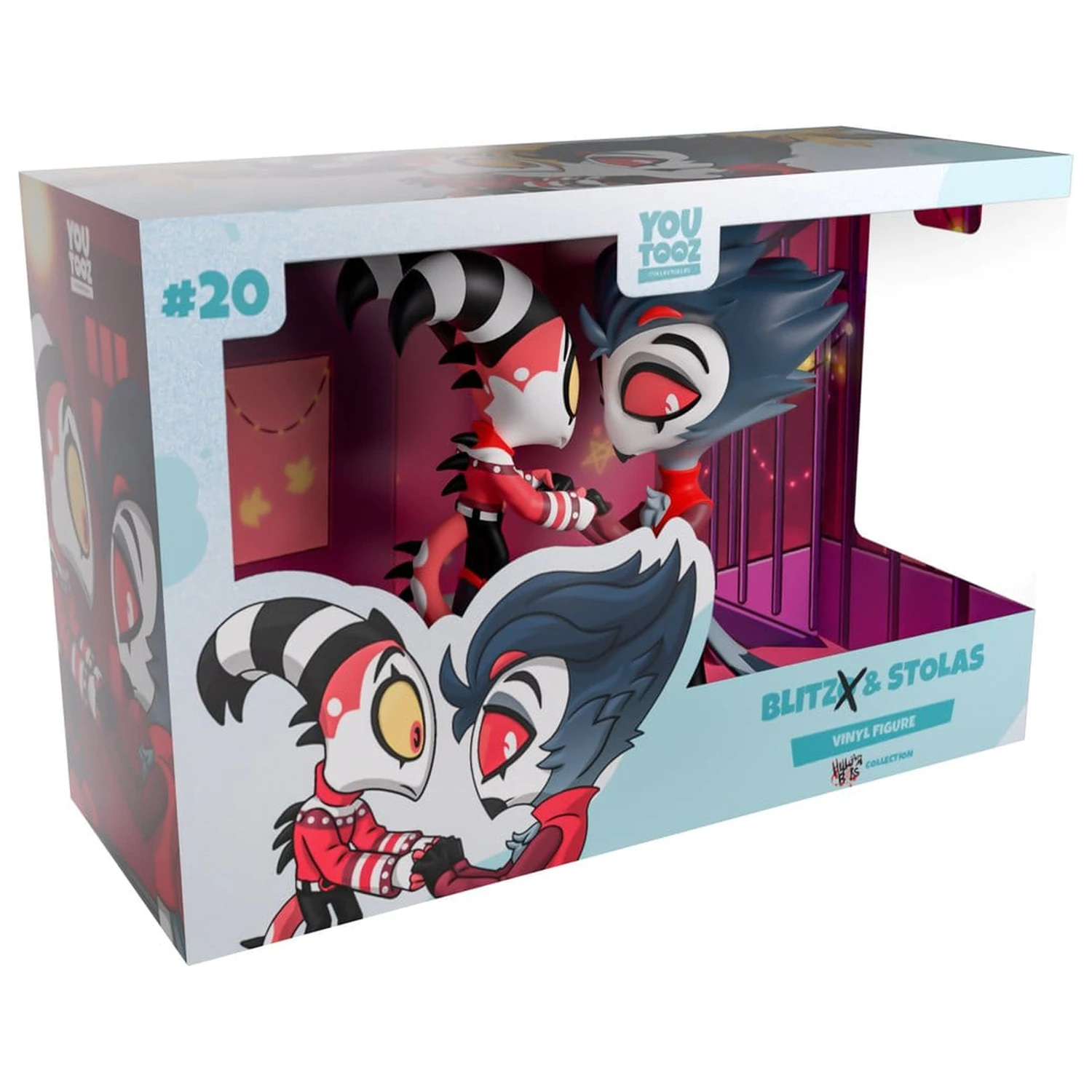 Figurka winylowa Helluva Boss Blitzo & Stolas 12 cm zdjęcie produktu
