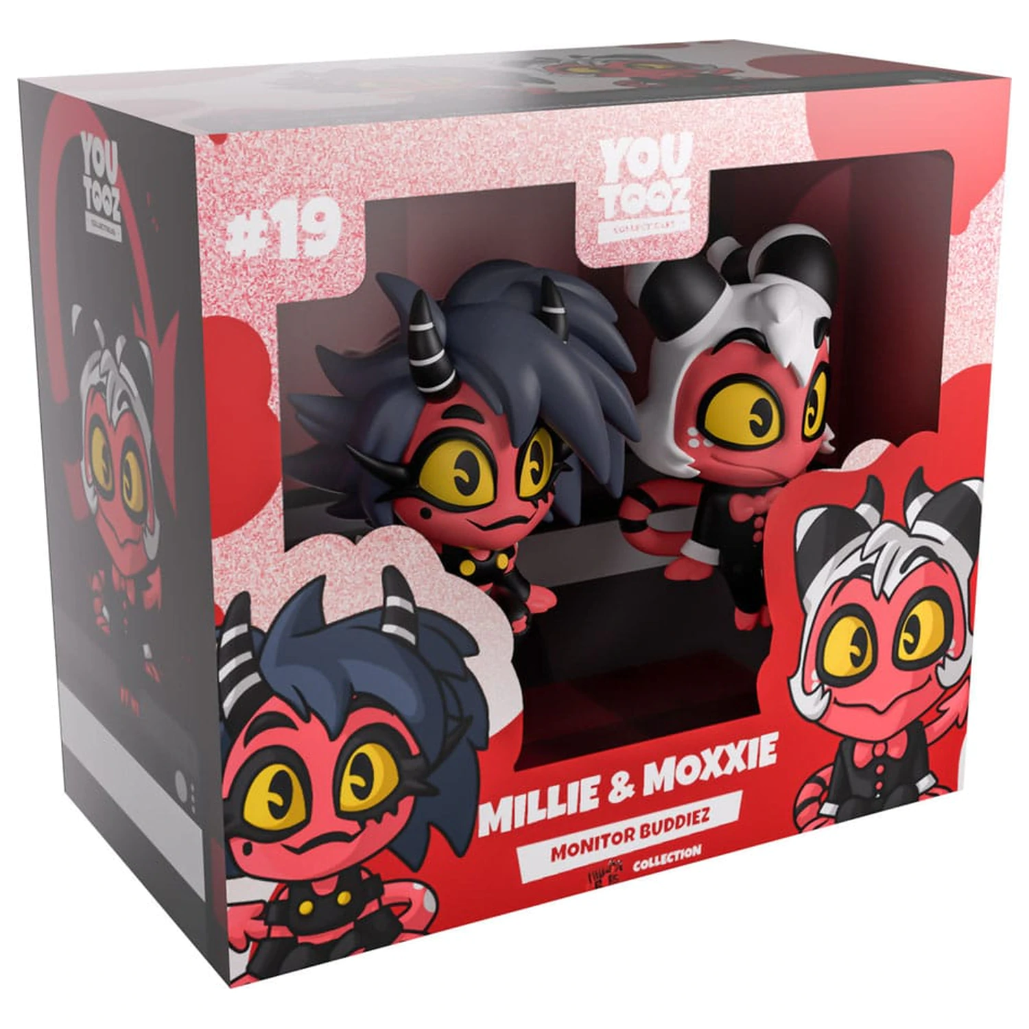 Figurki winylowe Helluva Boss Millie i Moxxie Monitor Buddiez zdjęcie produktu