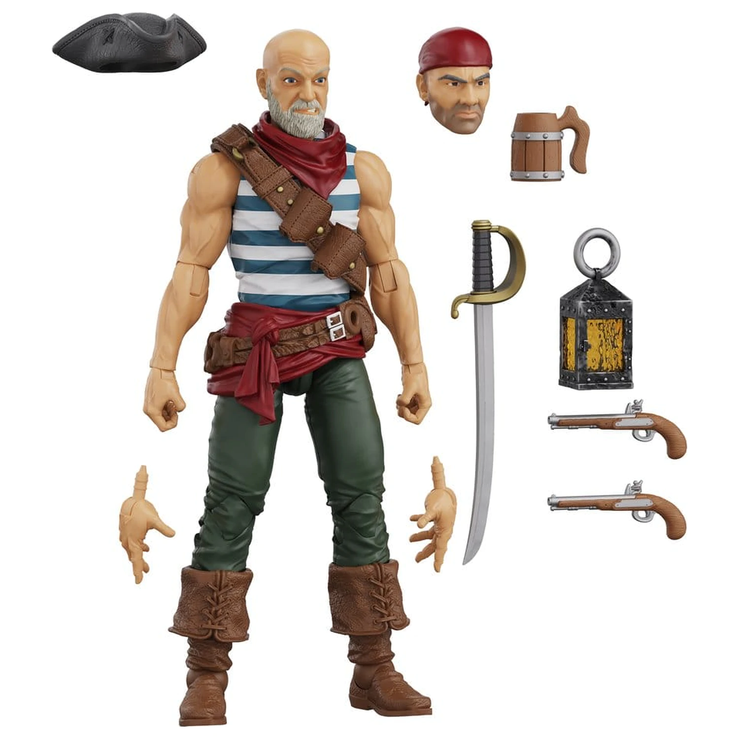 Hero H.A.C.K.S. Core Figurka Akcji 1/18 Heroes and Villains Wave 1 Daniel Wright: Pirate Quartermaster zdjęcie produktu
