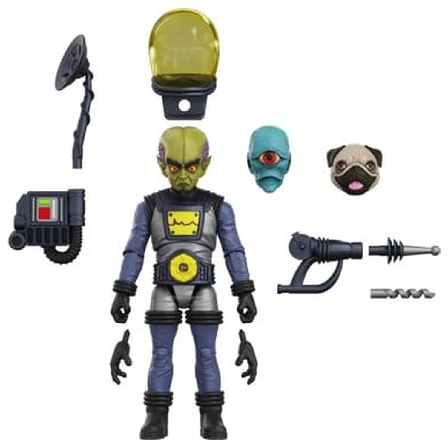 Hero H.A.C.K.S. Core Figurka Akcji 1/18 Heroes and Villains Wave 1 Zarko Resources Inc.: Galactic Prospectors zdjęcie produktu