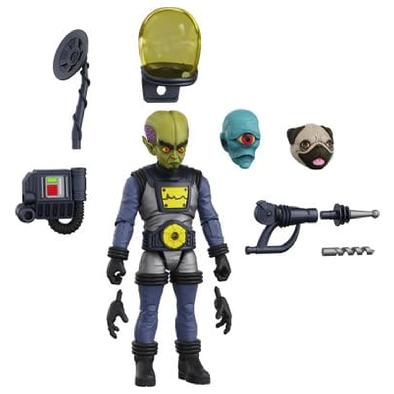 Hero H.A.C.K.S. Core Figurka Akcji 1/18 Heroes and Villains Wave 1 Zarko Resources Inc.: Galactic Prospectors zdjęcie produktu