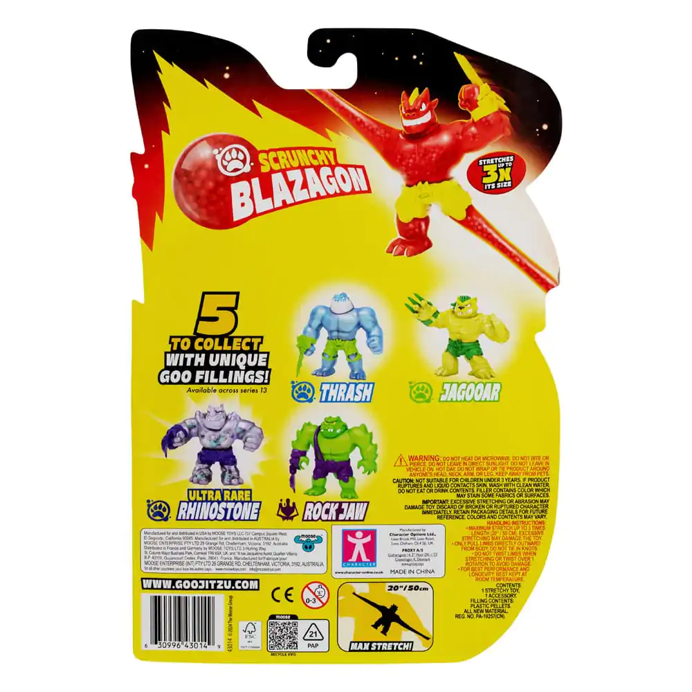 Heroes of Goo Jit Zu Meteor Madness Figurka Rozciągliwa Blazagon 13 cm zdjęcie produktu
