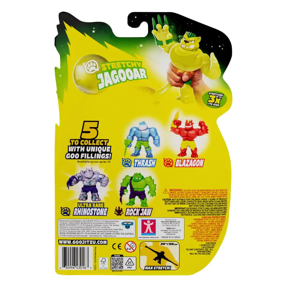 Heroes of Goo Jit Zu Meteor Madness Figurka Rozciągliwa Jagooar 12 cm zdjęcie produktu