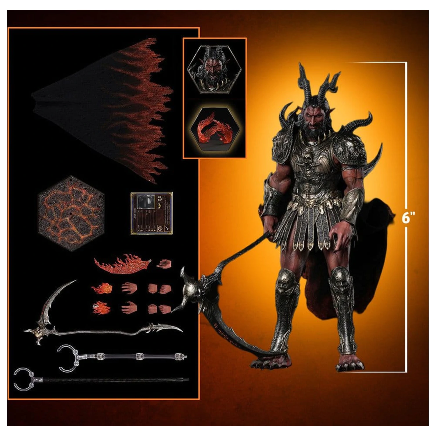 Heroes of Might and Magic III Figurka akcji 1/12 Arch Devil (Deluxe Version) 15 cm zdjęcie produktu