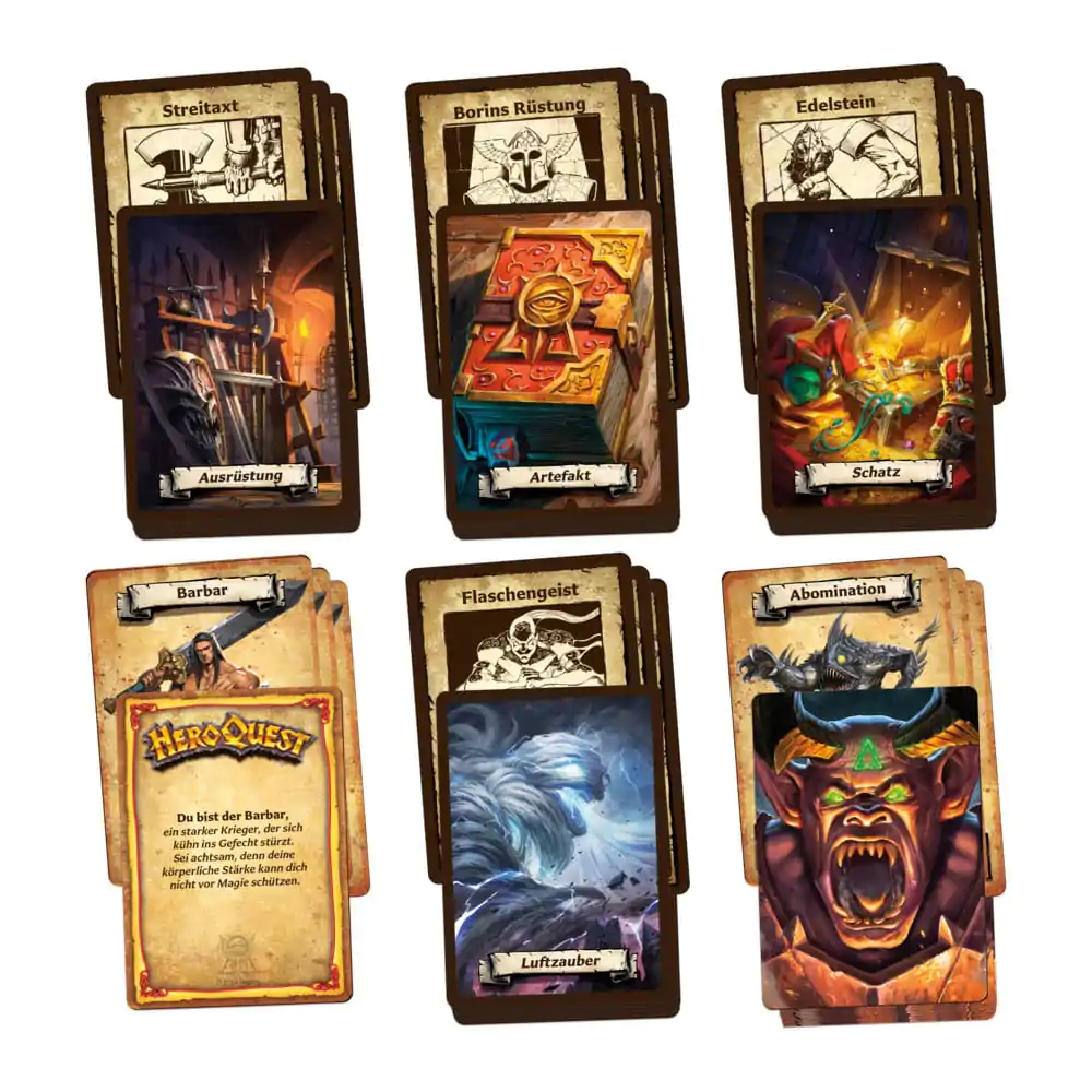 HeroQuest Gra Planszowa Der Aufbruch *German Version* zdjęcie produktu