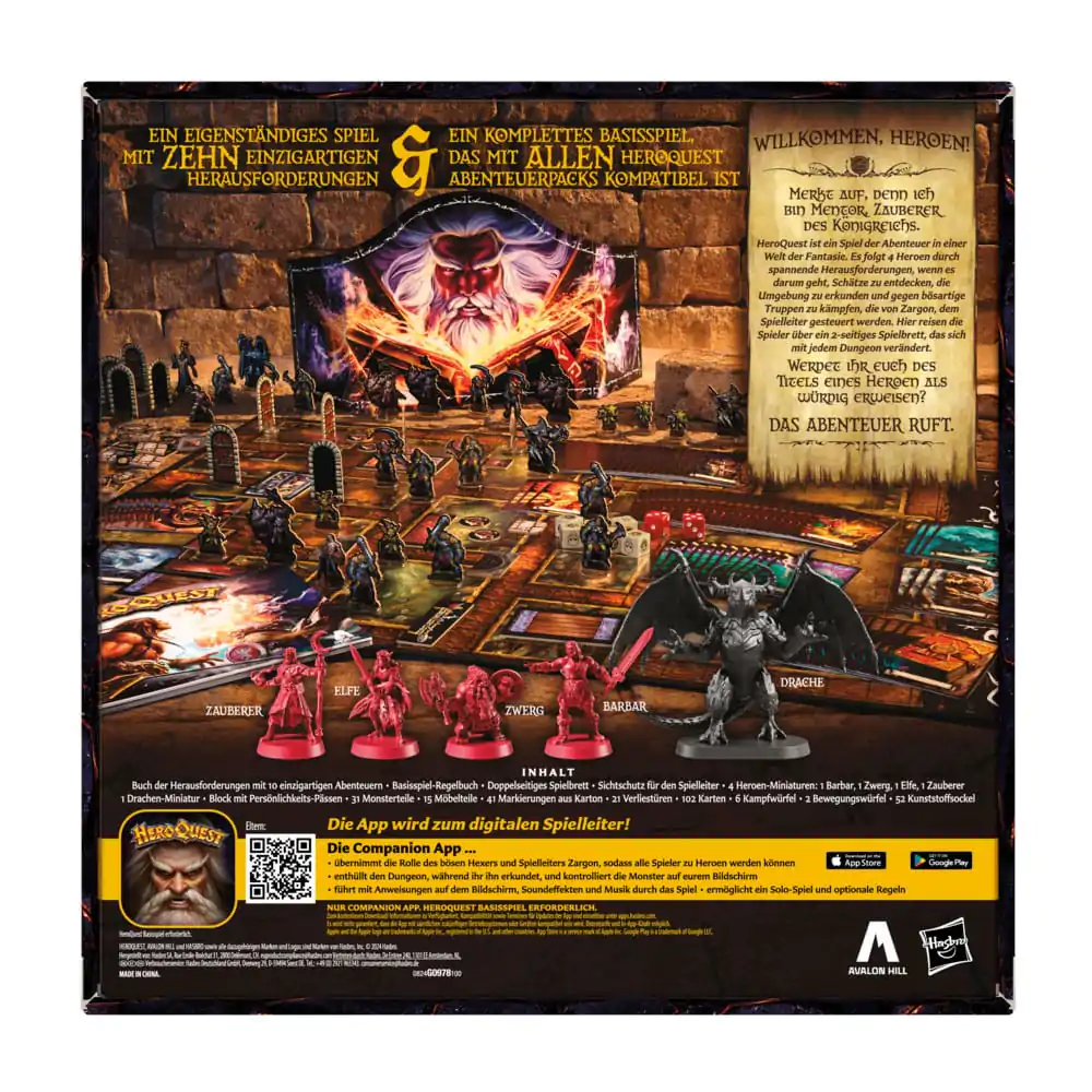 HeroQuest Gra Planszowa Der Aufbruch *German Version* zdjęcie produktu