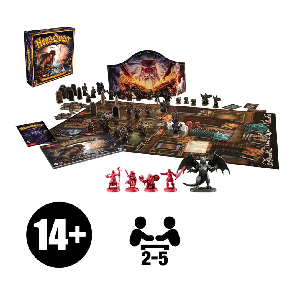 HeroQuest Gra Planszowa Der Aufbruch *German Version* zdjęcie produktu
