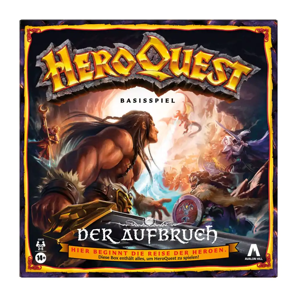 HeroQuest Gra Planszowa Der Aufbruch *German Version* zdjęcie produktu