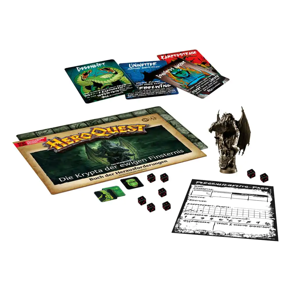 HeroQuest Gra Planszowa Expansion Die Krypta der ewigen Finsternis Quest Pack *German Version* zdjęcie produktu