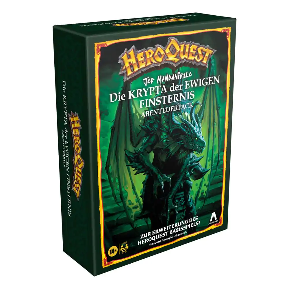HeroQuest Gra Planszowa Expansion Die Krypta der ewigen Finsternis Quest Pack *German Version* zdjęcie produktu
